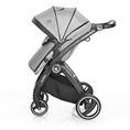 Combi Stroller ADRIA with footcover GREY